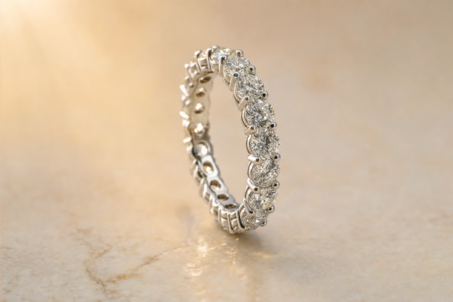 Diamond eternity band