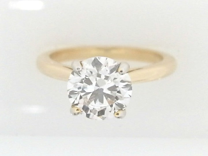 Round 1.85 Diamond F VS2 14K Yellow Gold Cathedral Peg Shank 2002789;14KW;7mm ROUND;.05 CTW;P;LAB-GROWN DIAMOND SEMI-SET 4-CLAW PRONG HIDDEN HALO-STYLE LOW PEG SETTING
Round