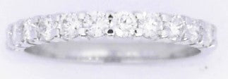 14K White Gold Prong-Set Women&