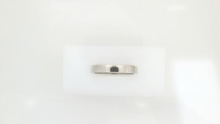 Precious Metal (No Stones) Wedding Bands  -  Men&