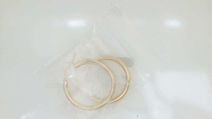 Precious Metal (No Stones) Earring