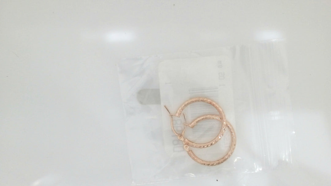 Precious Metal (No Stones) Earring