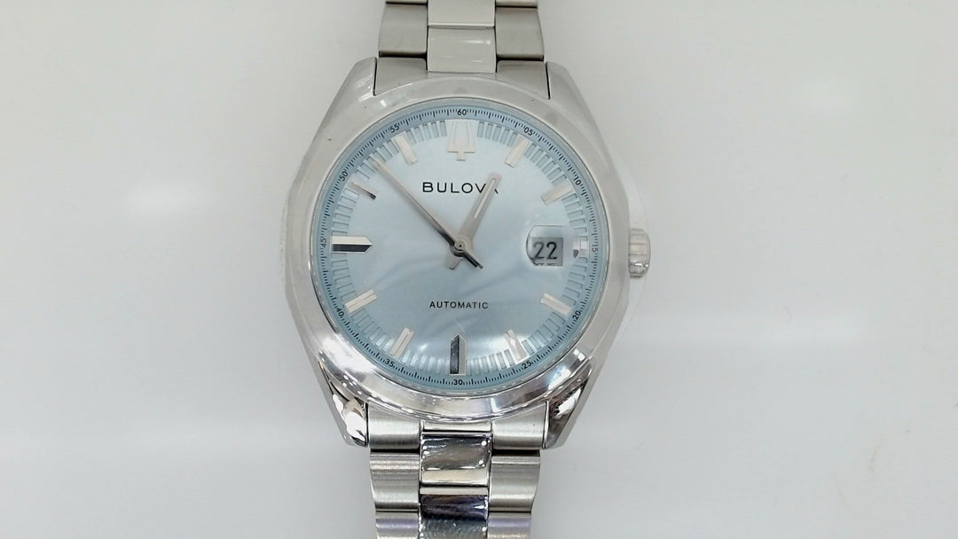 Blue Stainless Steel Professional Mid-Tier Watch Mfg Bulova Strap/Brac.: Bracelet
Brand: BULOVA