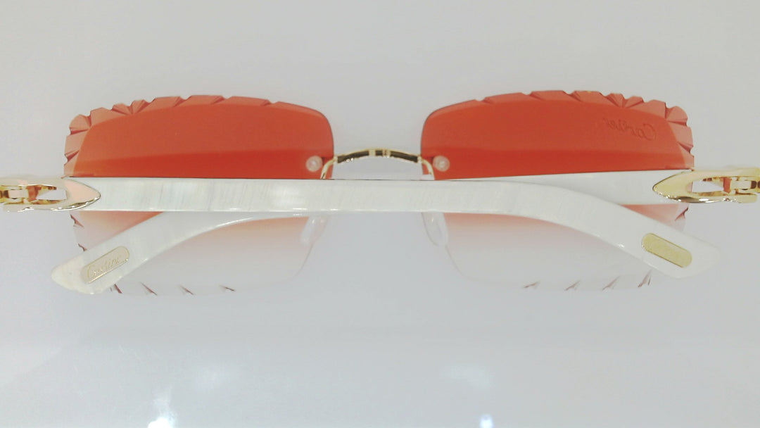 Cartier Orange Transition Lens Sunglasses