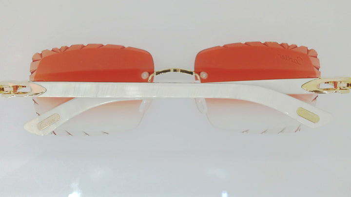 Cartier Orange Transition Lens Sunglasses
