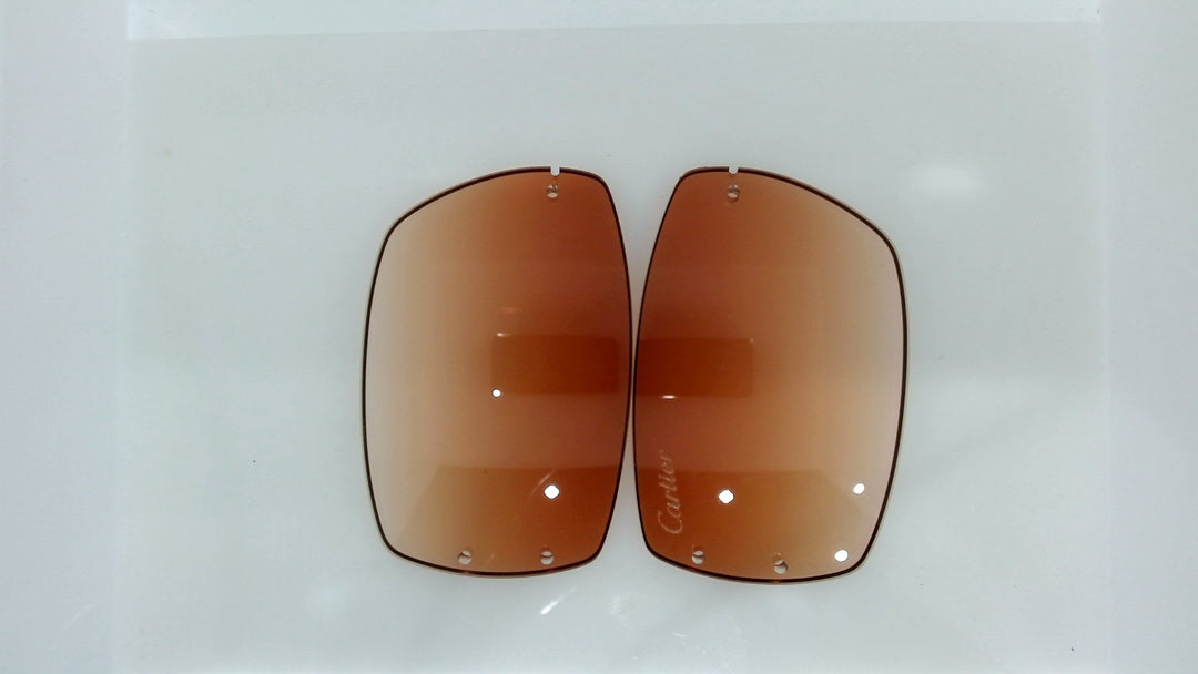 Cartier Brown Tinted Lenses