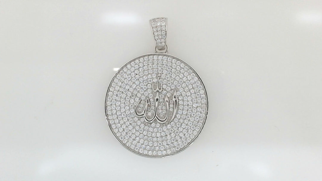White Sterling Silver Charm