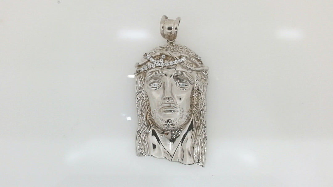 White Sterling Silver Charm