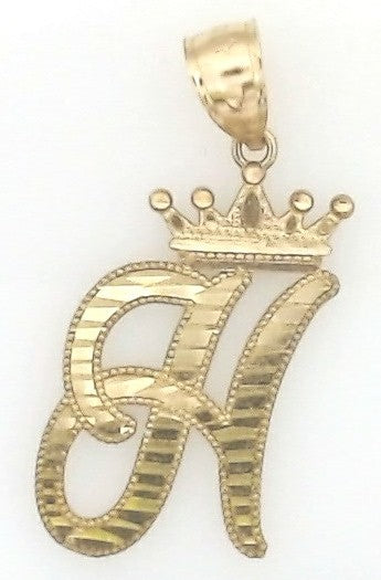 Yellow 10 Karat Diamond Cut H