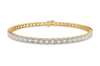 10k Yellow Gold Diamond Tennis Bracelet 1.00 TW