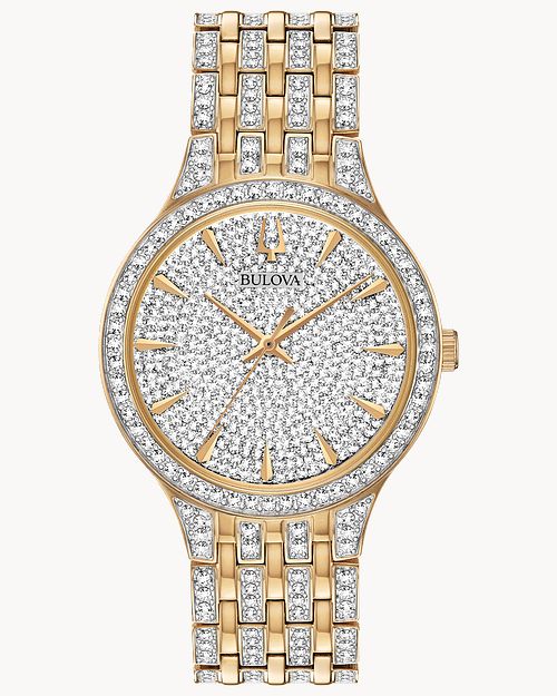 Bulova Two-Tone Crystal Phantom