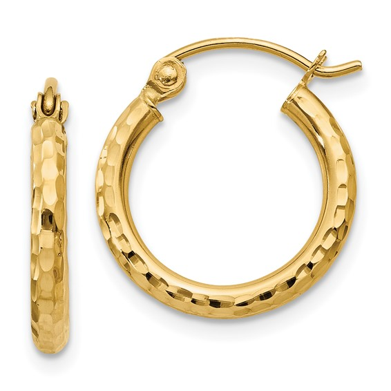 Precious Metal (No Stones) Earring