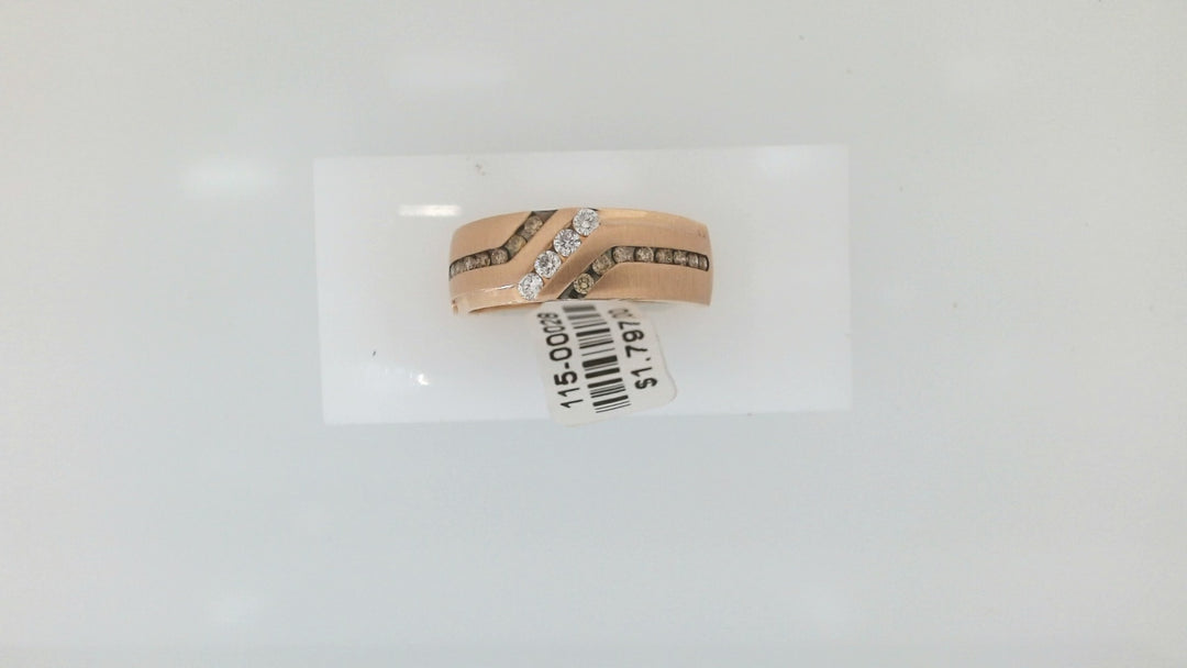 Diamond Wedding Bands - Men'