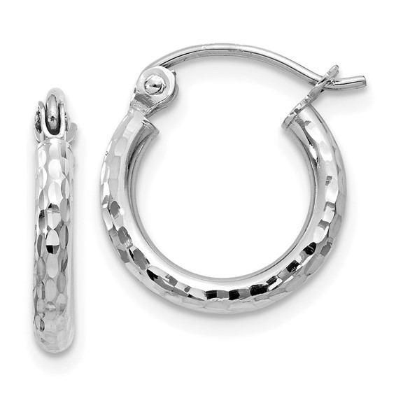 Precious Metal (No Stones) Earring