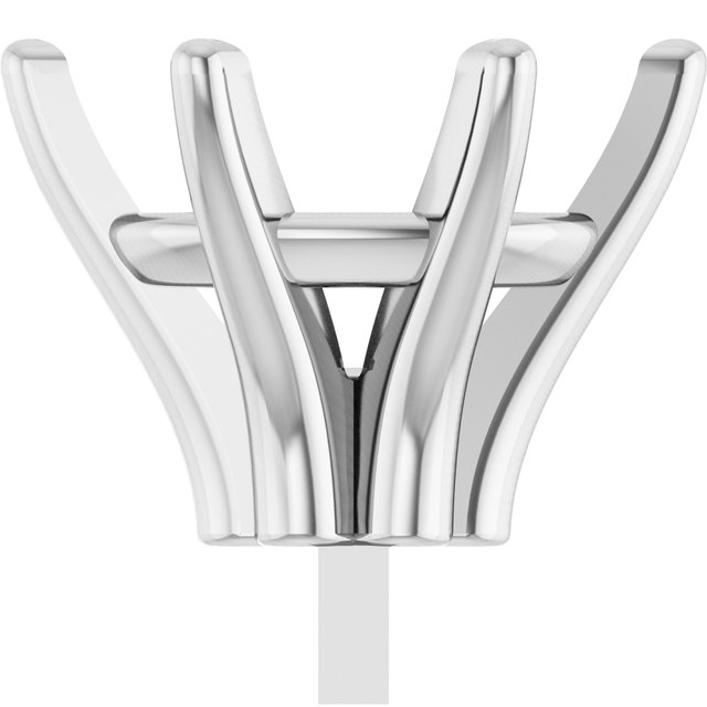 2002015;14KW;9X7mm OVAL;S;6-PRONG PEG SETTING WITH RAIL