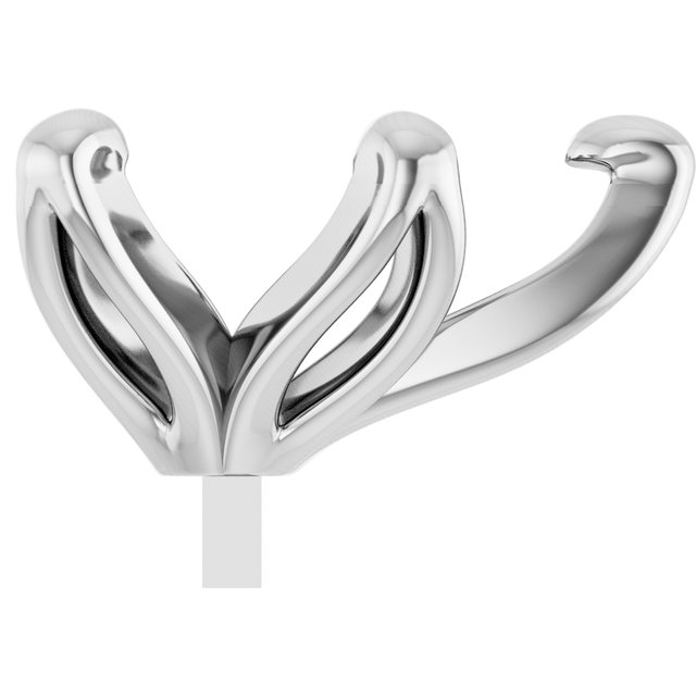 2003219;14KW;11x7mm PEAR;S;5-PRONG LOW TULIPSET PEG SETTING