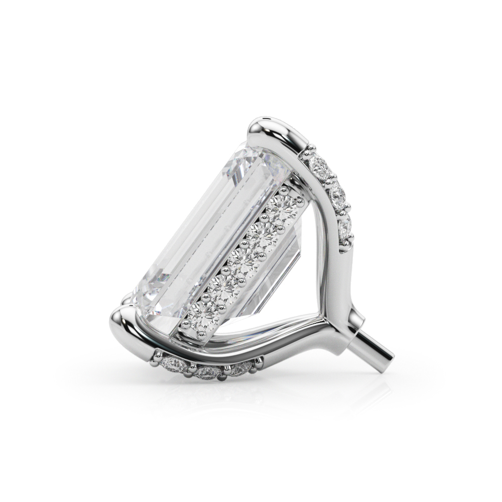 Hidden Halo Emerald Cut Peg Head
TOTAL STONES:
40
TOTAL CARAT:
0.120