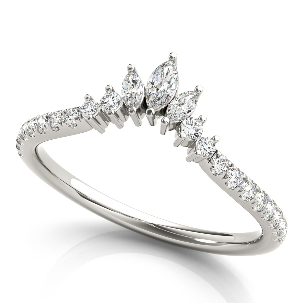 LAB Diamond Wedding Bands - Women&