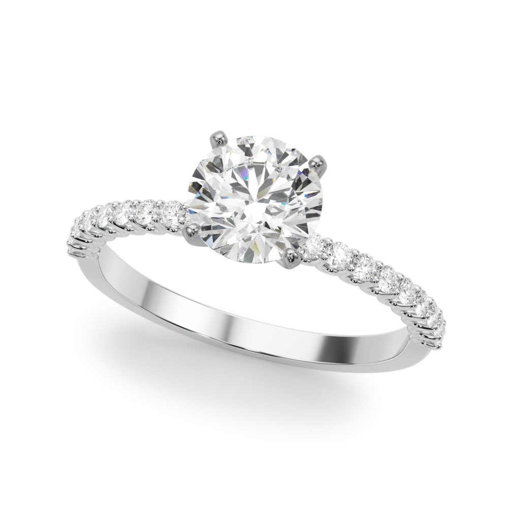 Single Row Shared Prong Engagement Ring
TOTAL STONES:
8
TOTAL CARAT:
1.760