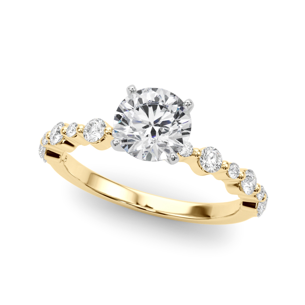 Single Shared Prong Engagement Ring
TOTAL STONES:
14
TOTAL CARAT:
0.370