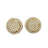 Yellow Stud Earrings 0.50tw Ro