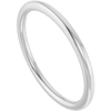 Precious Metal (No Stones) Wedding Bands  -  Women'