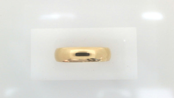 Precious Metal (No Stones) Wedding Bands  -  Men'