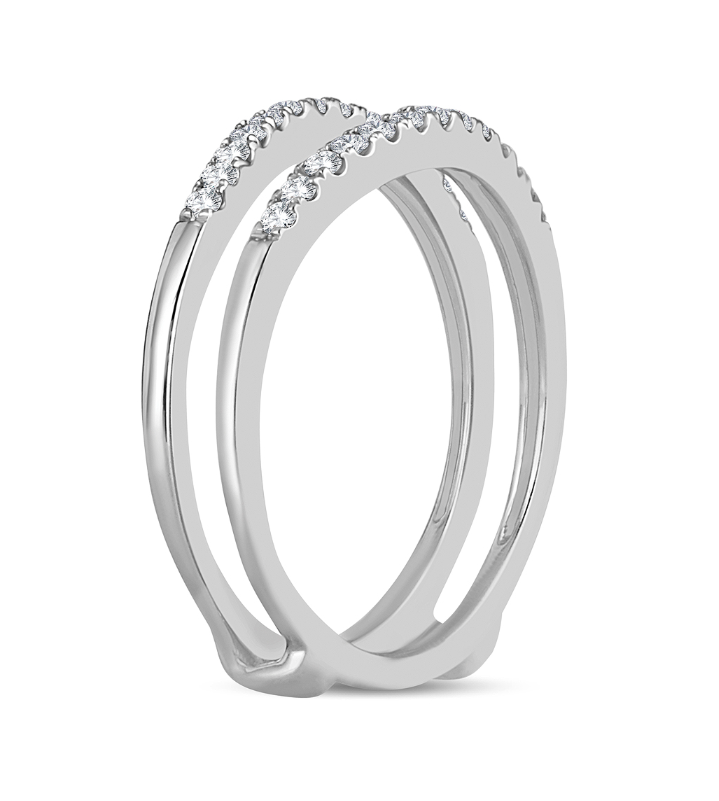 Diamond Wedding Bands  -  Women'