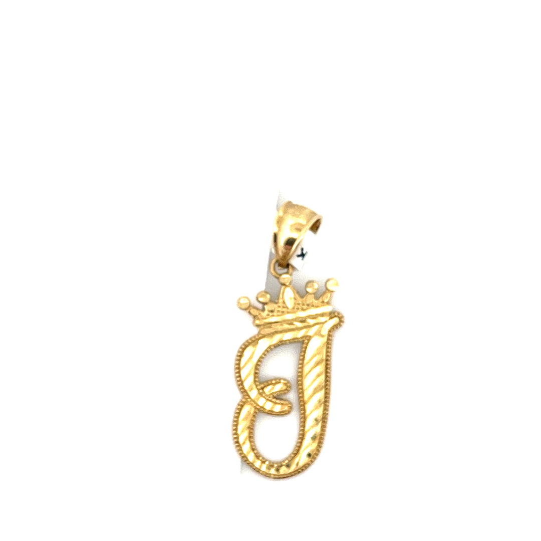 Yellow 10 Karat Diamond Cut J