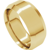 Precious Metal (No Stones) Wedding Bands  -  Men'