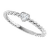 Diamond Wedding Bands  -  Women'