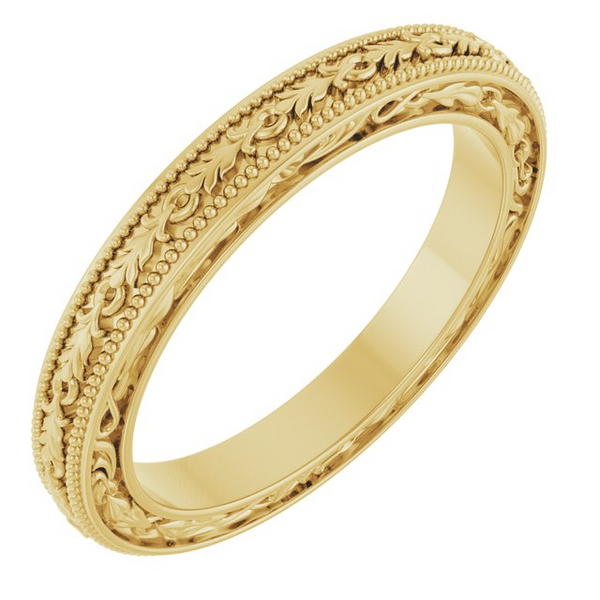 Precious Metal (No Stones) Wedding Bands  -  Women'