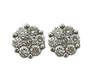 White 14 Karat Stud Earrings W