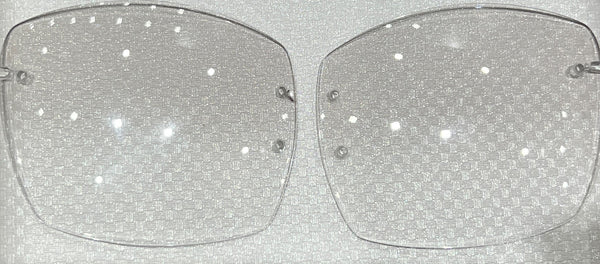 Clear Cartier lenses