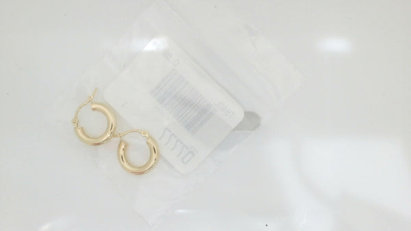 Precious Metal (No Stones) Earring