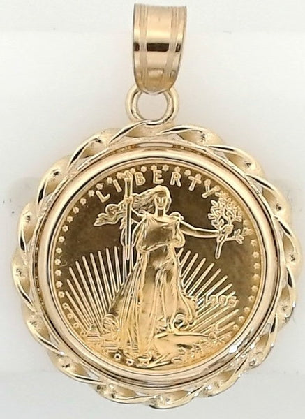 Precious Metal (No Stones) Pendants / Charm