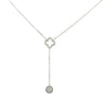 White 14 Karat Open Link Neckl