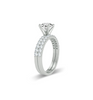 White 14 Karat Semi-Mount Ring