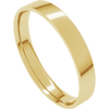 Precious Metal (No Stones) Wedding Bands  -  Men'