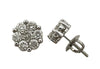 White 14 Karat Stud Earrings W