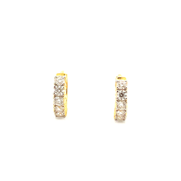 Moissanite Earring