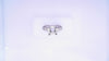14k White Gold Diamond Setting Unset