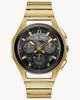 Bulova Mens Chronograph Gold Tone Stainless Steel Watch