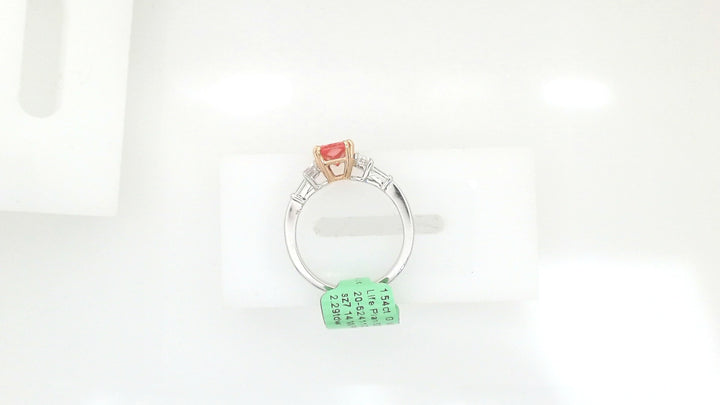 LAB Diamond Engagement Ring