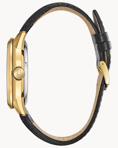 Bulova Sutton Gold-Tone Automatic Watch, 43mm