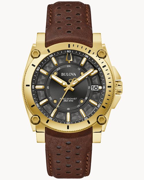 Bulova Icon Gold-Tone Chronograph Watch, 40mm