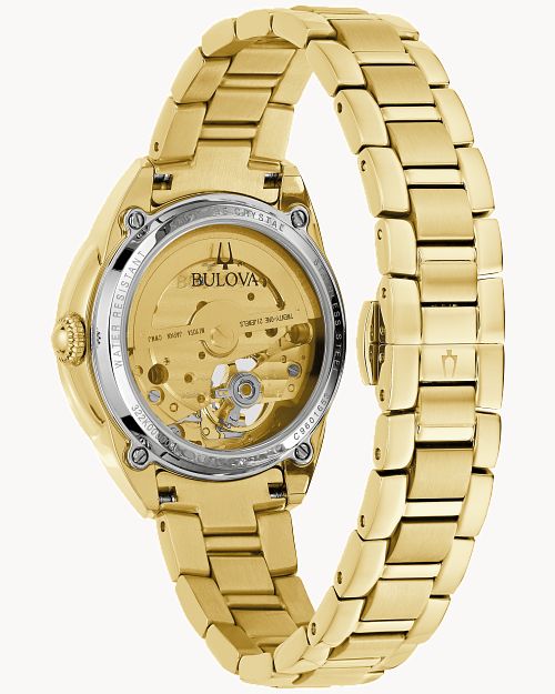 Bulova Sutton Gold-Tone Automatic Women&