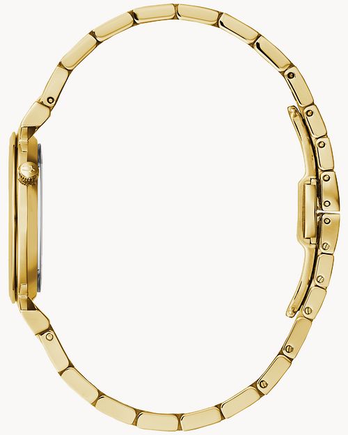 Bulova Regatta Gold-Tone Diamond Watch, Mother-of-Pearl