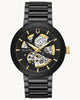 Bulova Futuro Modern Automatic Black Stainless Steel Skeleton
