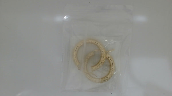 Precious Metal (No Stones) Earring